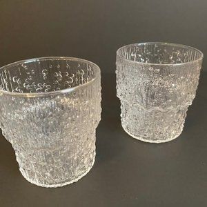 Vintage Iittala ”Hopla” Glasses (2) by Tapio Wirkkala